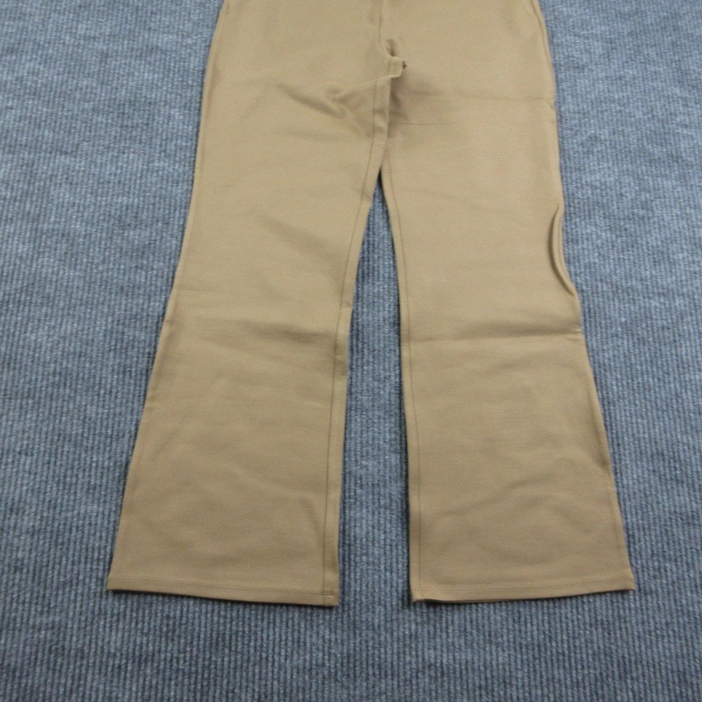 Quince Pants Womens Petite L Roasted Pecan Ponte Bootcut Stretch 31x28.5* NWT - Picture 4 of 16